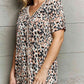 MOON NITE Quilted Quivers Button Down Sleepwear Dress